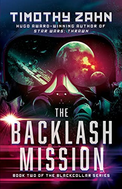 Book cover for "The Backlash Mission" by Timothy Zahn