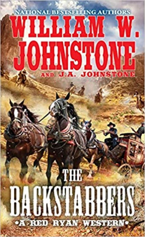 Book cover for "The Backstabbers" by J A Johnstone