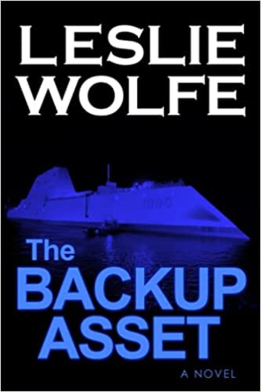 Book cover for "The Backup Asset" by Leslie Wolfe