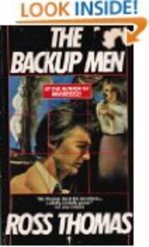 Book cover for "The Backup Men" by Ross Thomas