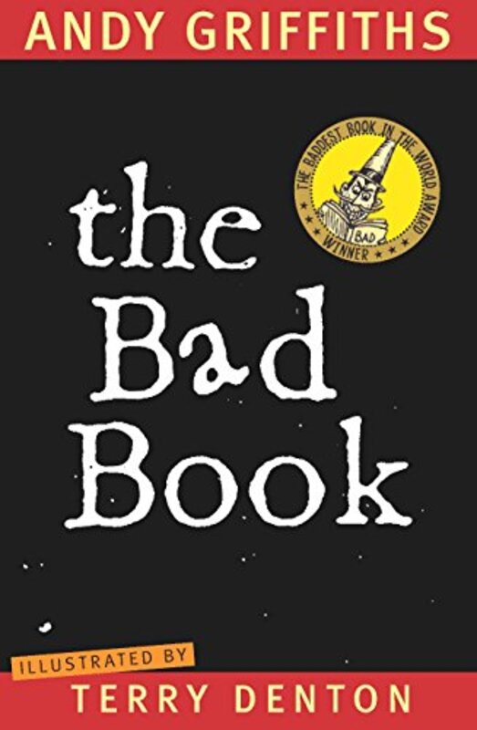 Book cover for "The Bad Book" by Andy Griffiths