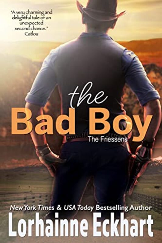 Book cover for "The Bad Boy" by Lorhainne Eckhart
