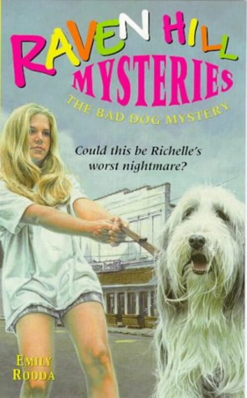 Book cover for "The Bad Dog Mystery" by Emily Rodda