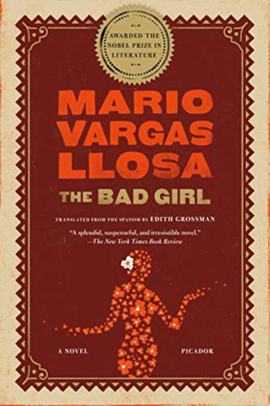 Book cover for "The Bad Girl" by Mario Vargas Llosa