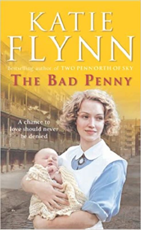 Book cover for "The Bad Penny" by Katie Flynn