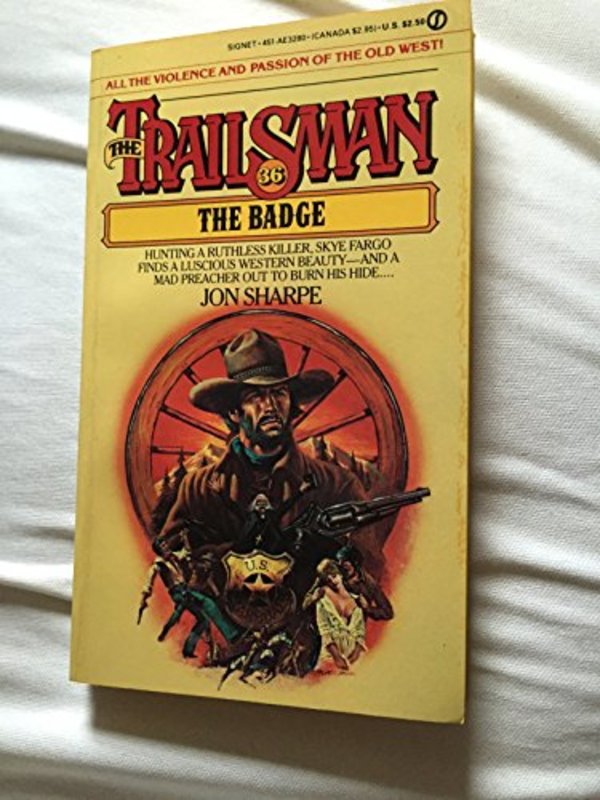 Book cover for "The Badge" by Jon Sharpe