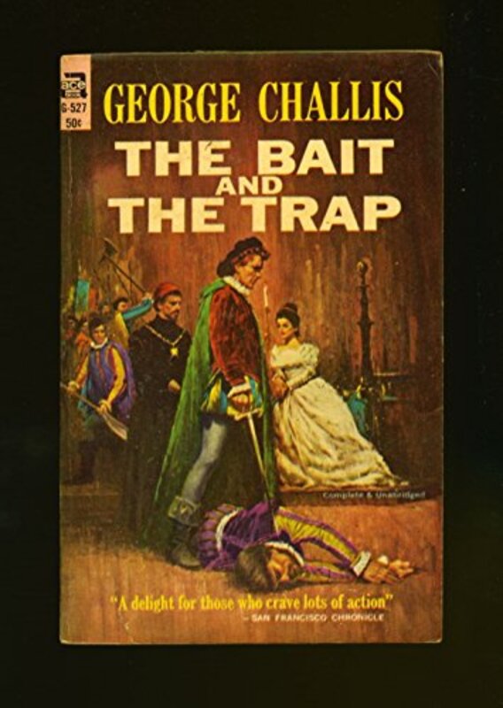 Book cover for "The Bait and the Trap" by Max Brand