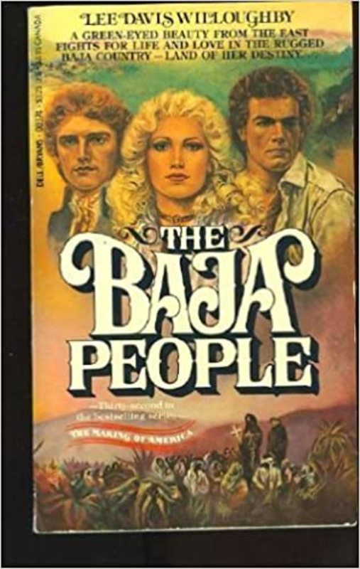 Book cover for "The Baja People" by Lee Davis Willoughby