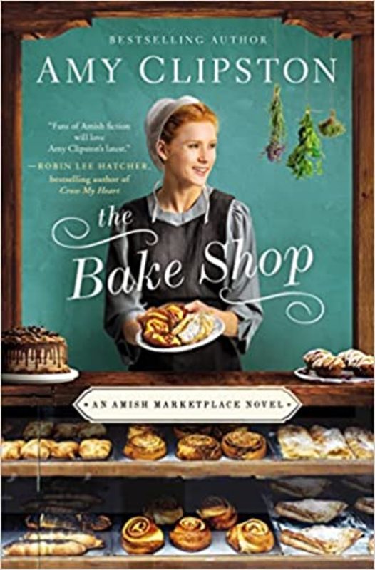Book cover for "The Bake Shop" by Amy Clipston