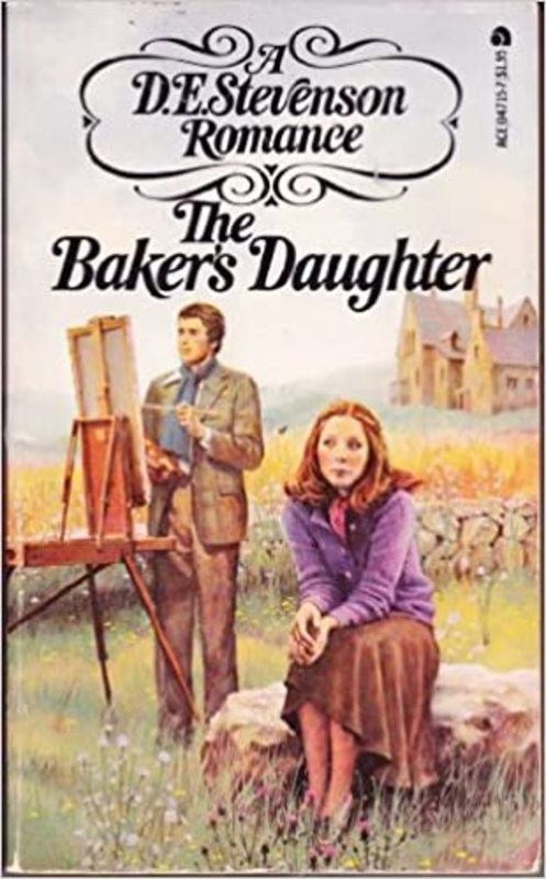 Book cover for "The Baker's Daughter" by D. E. Stevenson