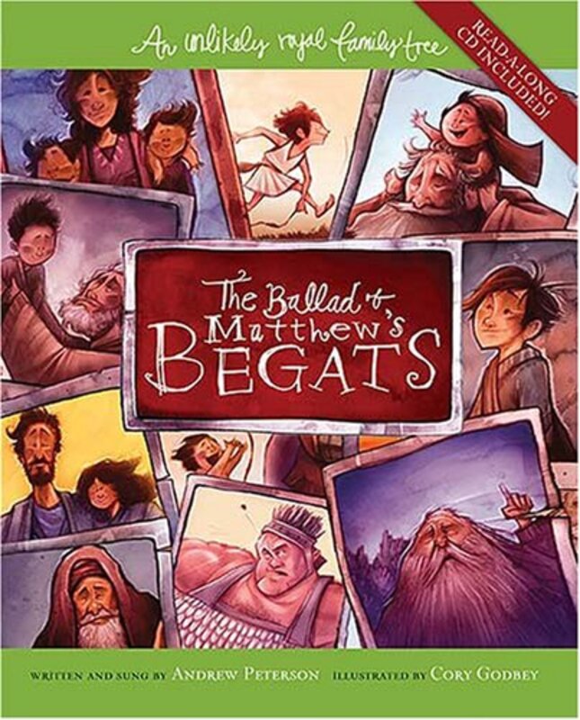Book cover for "The Ballad of Matthew's Begats" by Andrew Peterson
