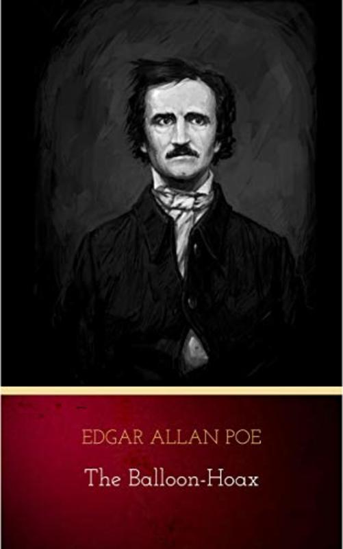 Book cover for "The Balloon-Hoax" by Edgar Allan Poe