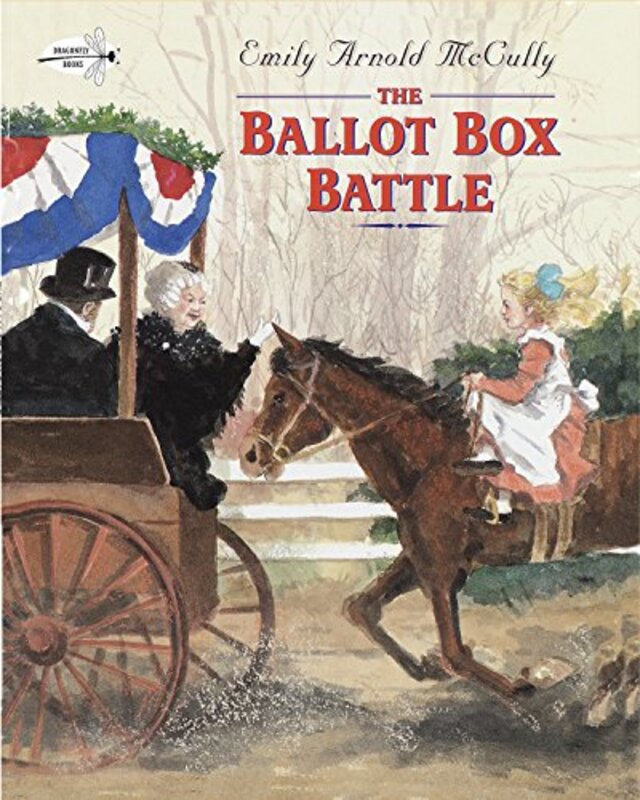 Book cover for "The Ballot Box Battle" by Emily Arnold McCully