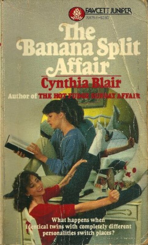 Book cover for "The Banana Split Affair" by Cynthia Blair