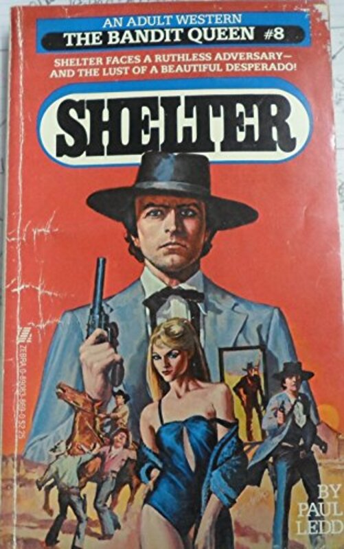 Book cover for "The Bandit Queen" by P Ledd
