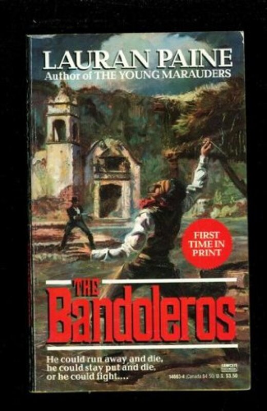 Book cover for "The Bandoleros" by Lauran Paine