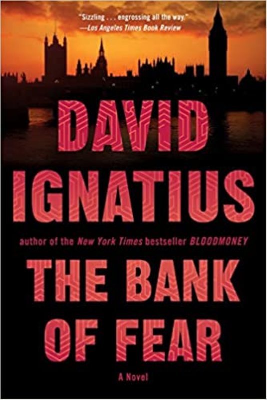 Book cover for "The Bank of Fear" by David Ignatius