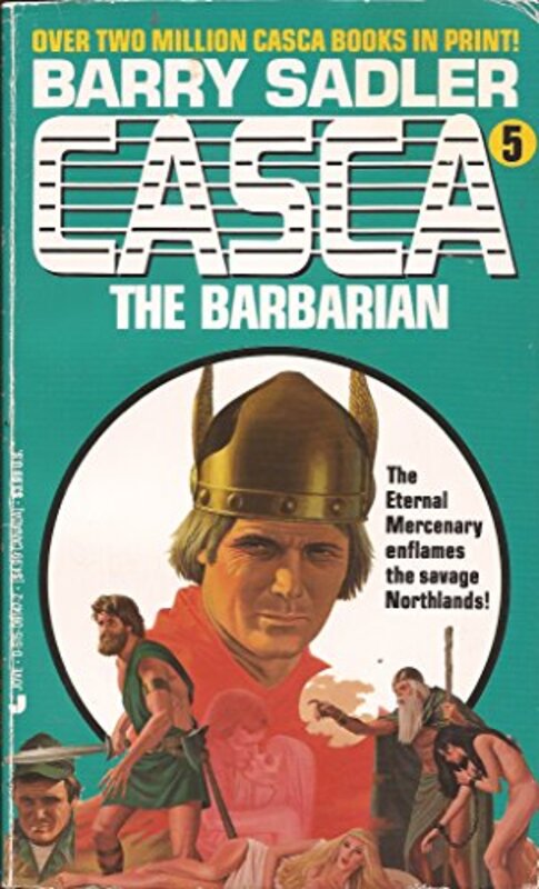Book cover for "The Barbarian" by Tony Roberts