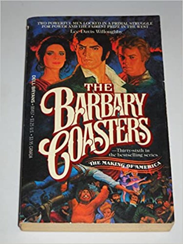 Book cover for "The Barbary Coasters" by Lee Davis Willoughby