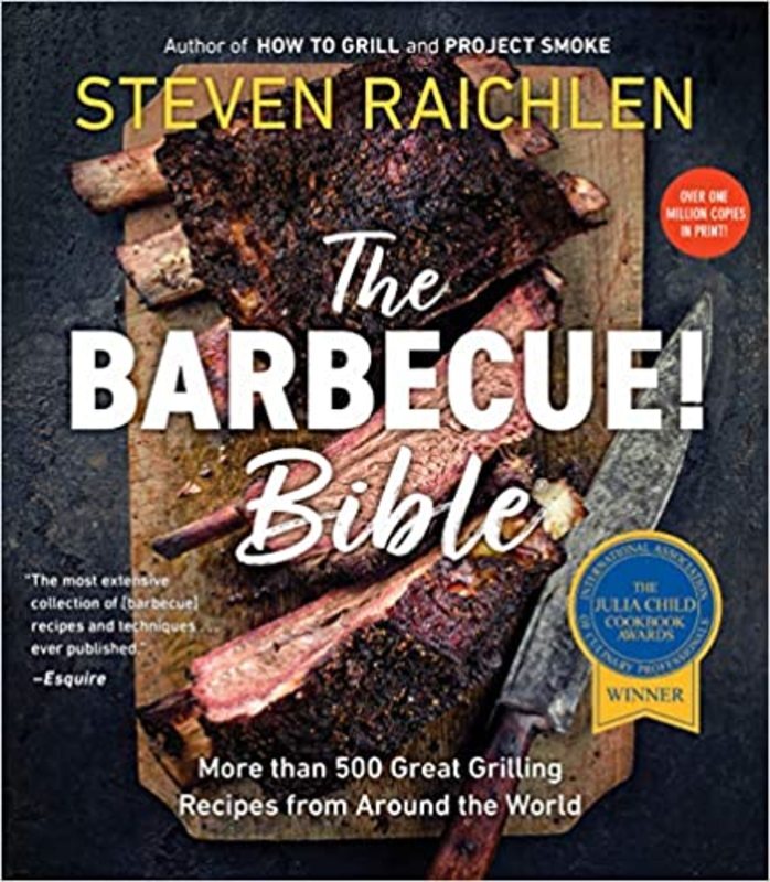 Book cover for "The Barbecue! Bible" by Steven Raichlen