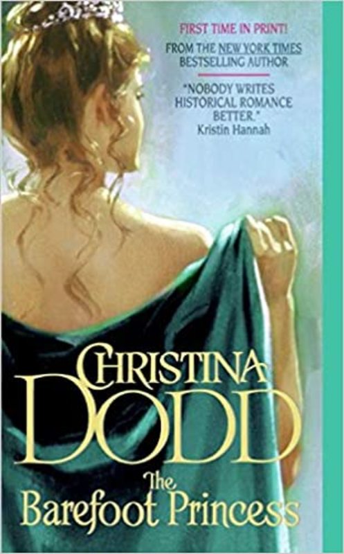 Book cover for "The Barefoot Princess" by Christina Dodd