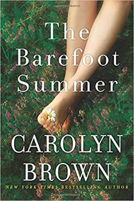 Book cover for "The Barefoot Summer" by Carolyn Brown