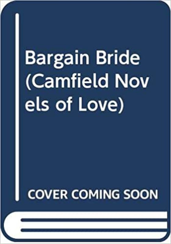 Book cover for "The Bargain Bride" by Barbara Cartland