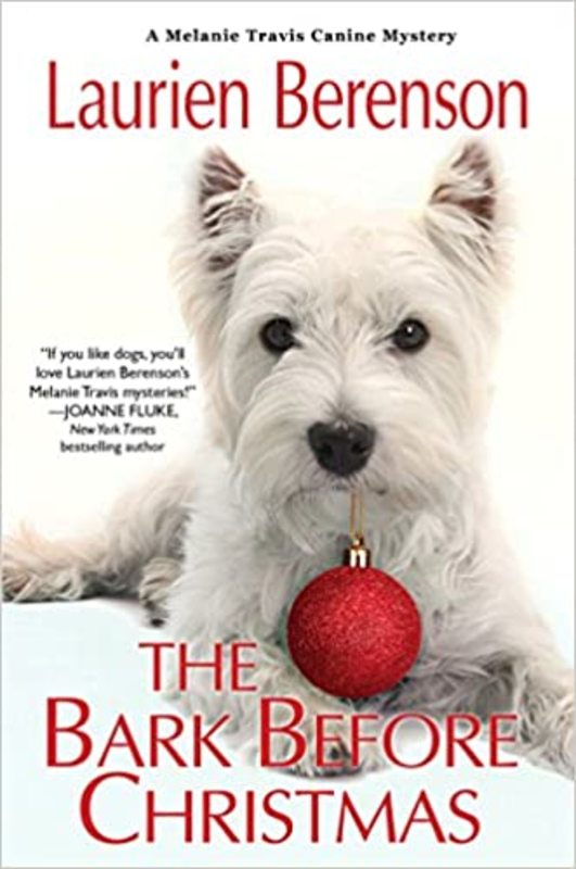 Book cover for "The Bark Before Christmas" by Laurien Berenson