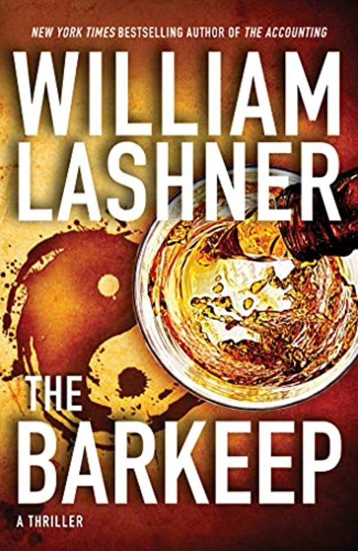 Book cover for "The Barkeep" by William Lashner
