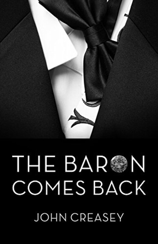 Book cover for "The Baron Comes Back" by John Creasey