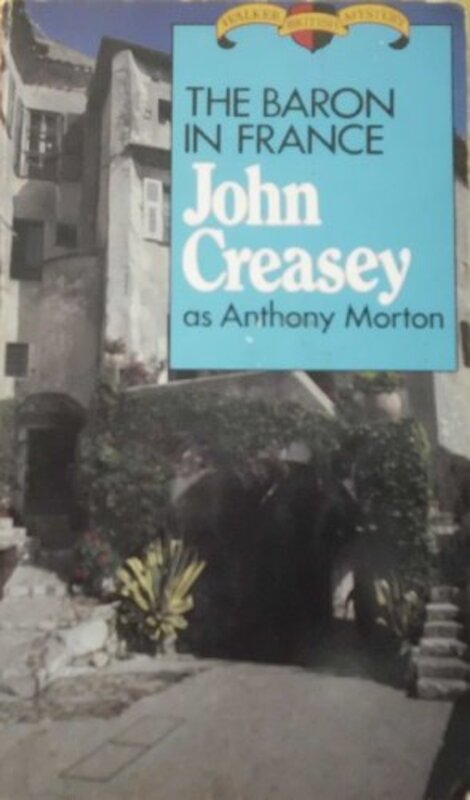 Book cover for "The Baron in France" by John Creasey