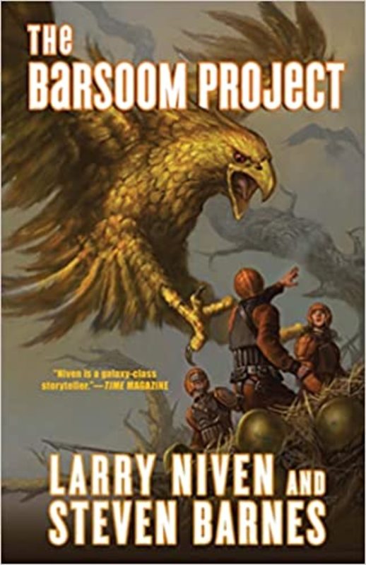 Book cover for "The Barsoom Project" by Steven Barnes
