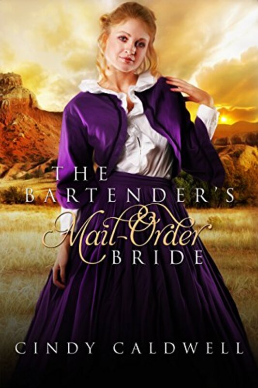 Book cover for "The Bartender's Mail Order Bride" by Cindy Nichols