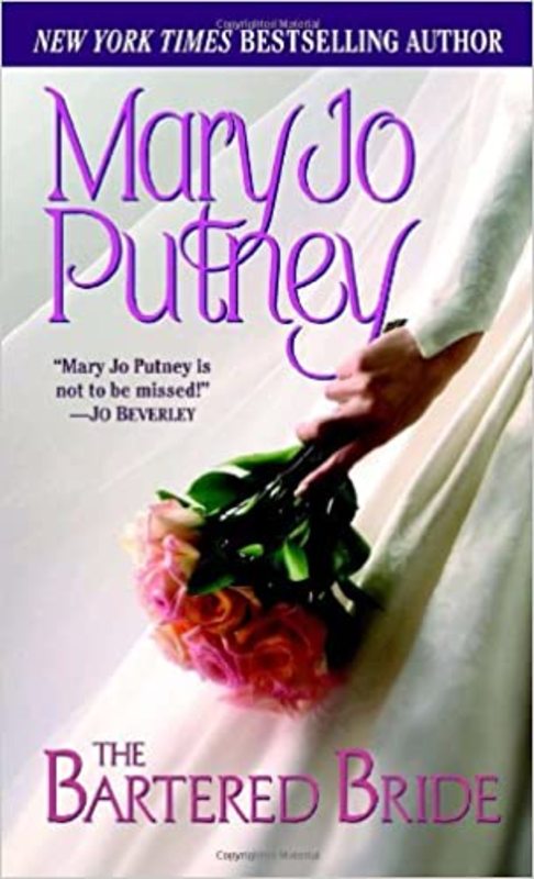 Book cover for "The Bartered Bride" by Mary Jo Putney