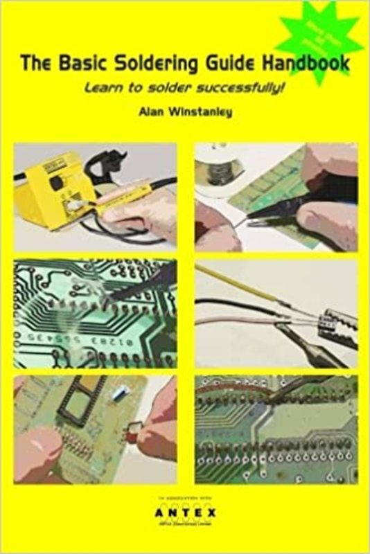 Book cover for "The Basic Soldering Guide Handbook" by Alan Winstanley