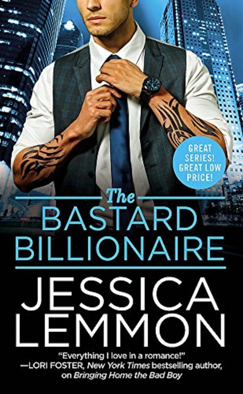 Book cover for "The Bastard Billionaire" by Jessica Lemmon
