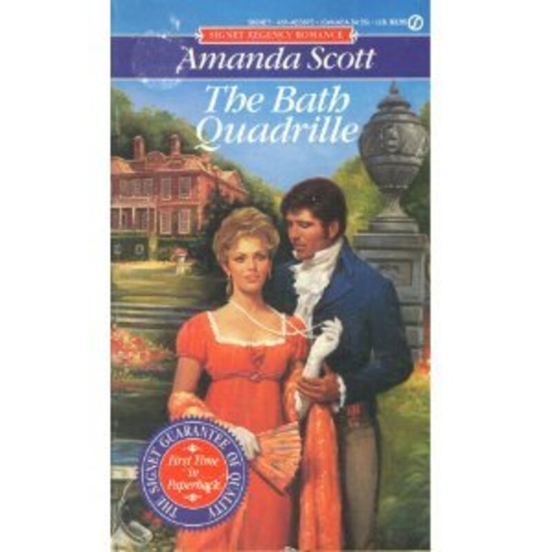 Book cover for "The Bath Quadrille" by Lynne Scott Drennan