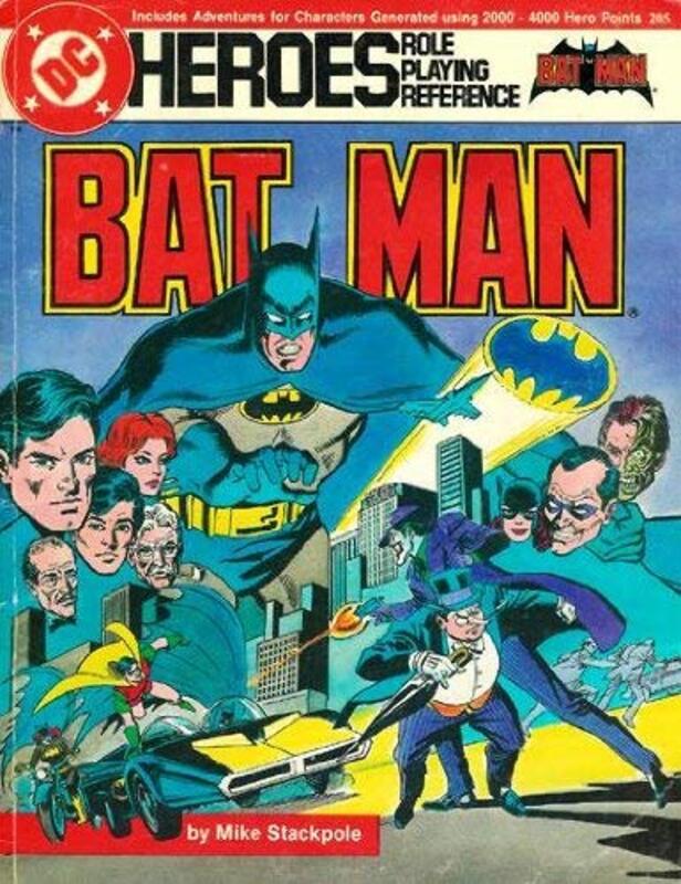 Book cover for "The Batman Role-Playing Sourcebook" by Michael A Stackpole