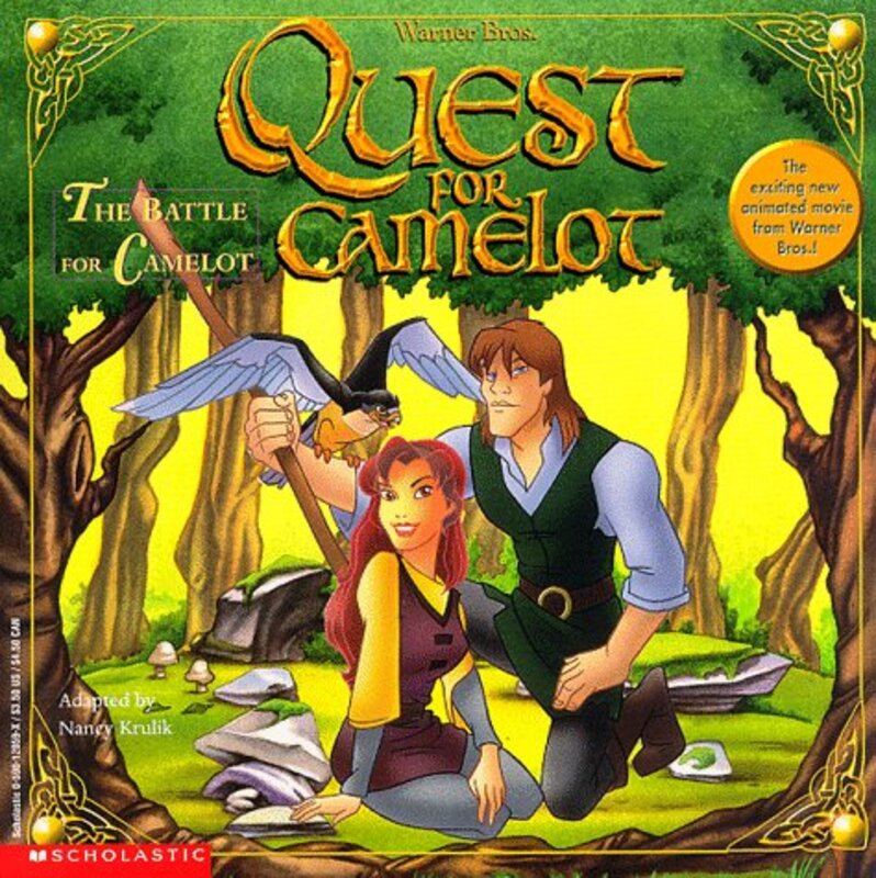 Book cover for "The Battle for Camelot" by Nancy Krulik