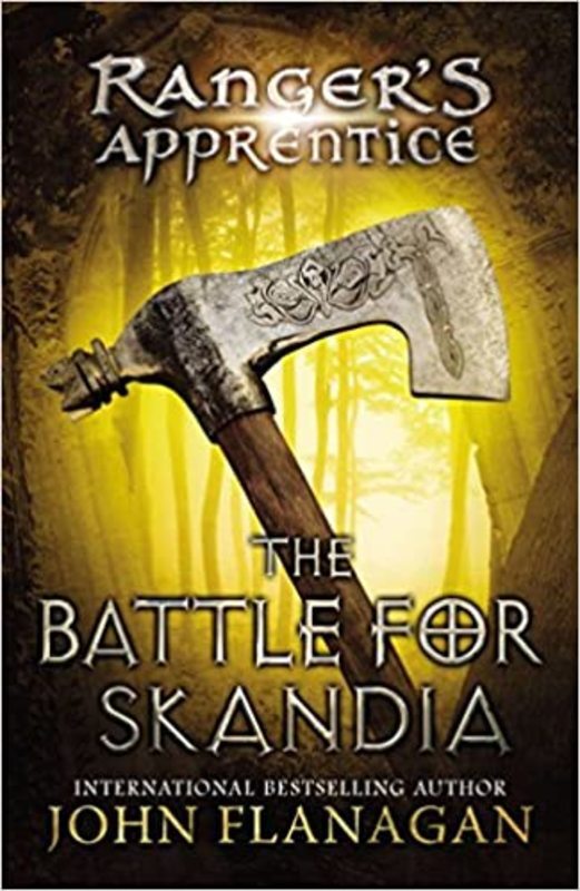 Book cover for "The Battle for Skandia" by John Flanagan