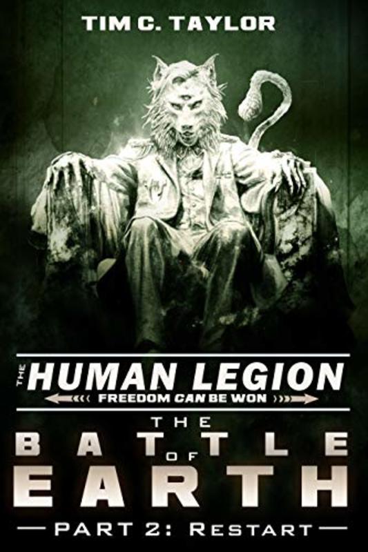 Book cover for "The Battle of Earth: Part 2 Restart" by Tim C Taylor