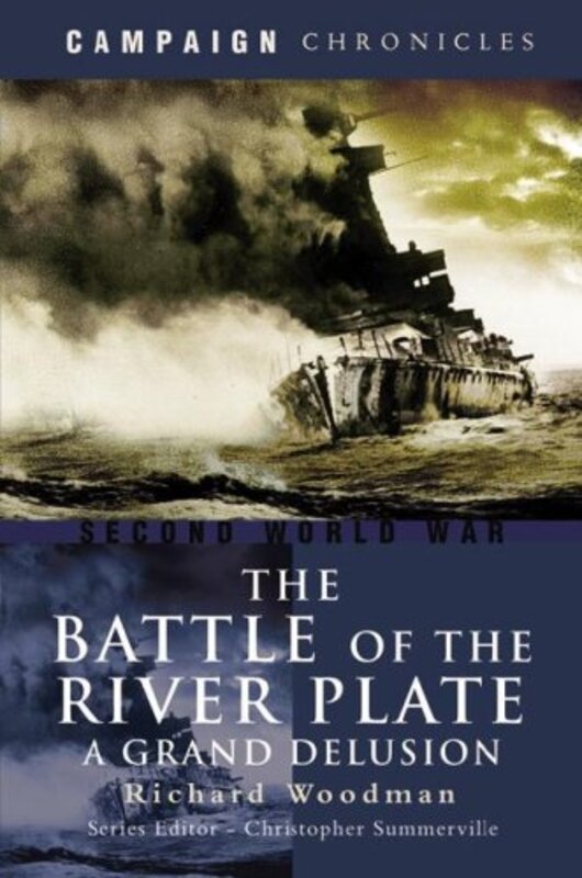 Book cover for "The Battle of the River Plate" by Richard Woodman
