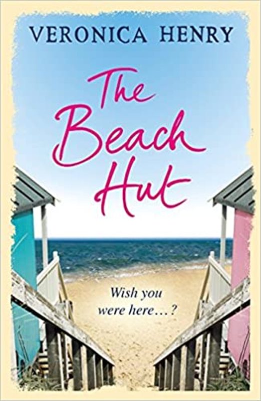 Book cover for "The Beach Hut" by Veronica Henry