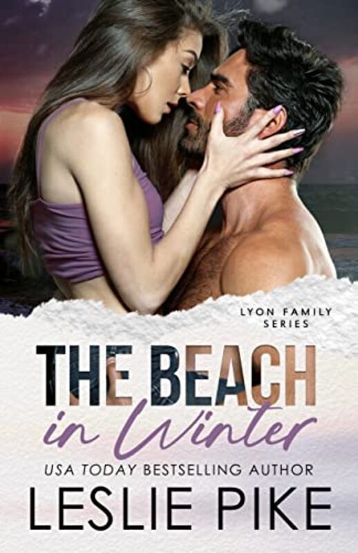 Book cover for "The Beach In Winter" by Leslie Pike