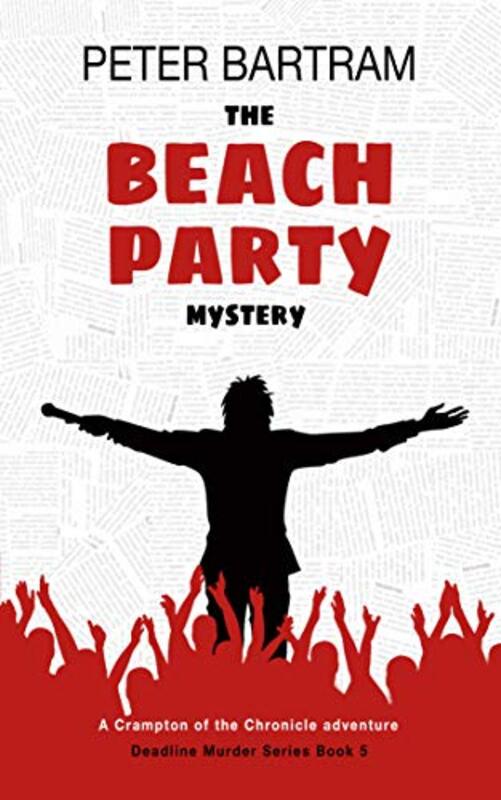 Book cover for "The Beach Party Mystery" by Peter Bartram