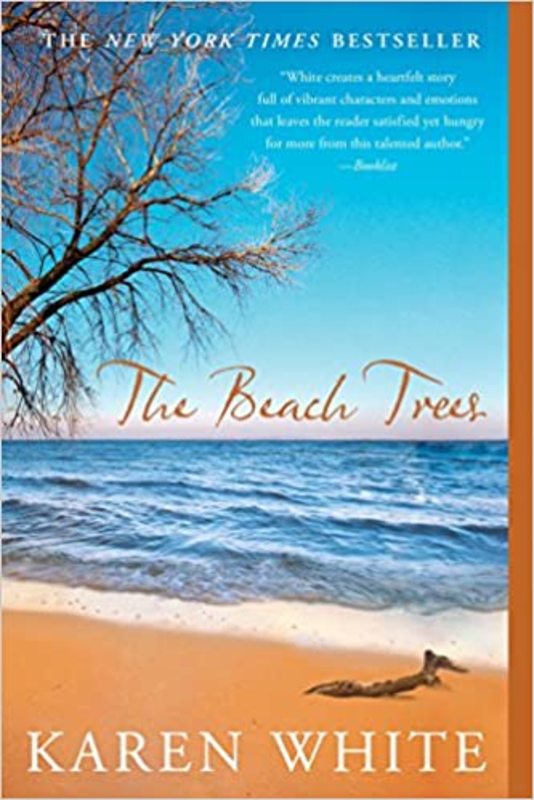 Book cover for "The Beach Trees" by Karen White