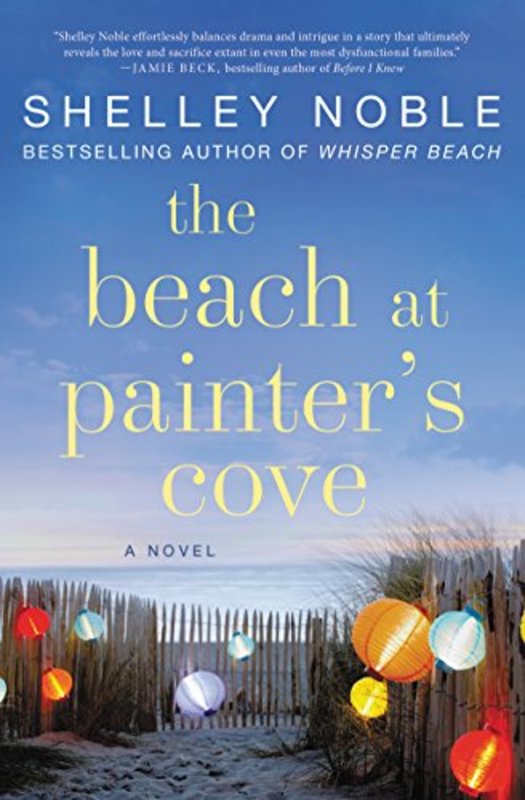 Book cover for "The Beach at Painter's Cove" by Shelley Noble