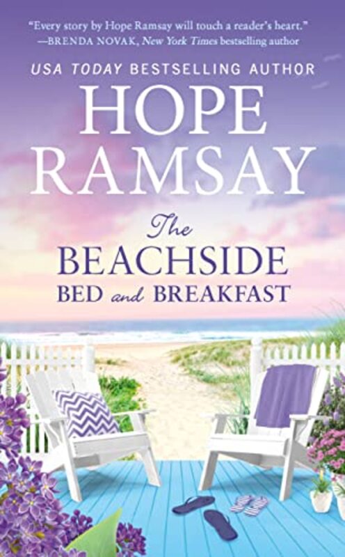 Book cover for "The Beachside Bed and Breakfast" by Hope Ramsay
