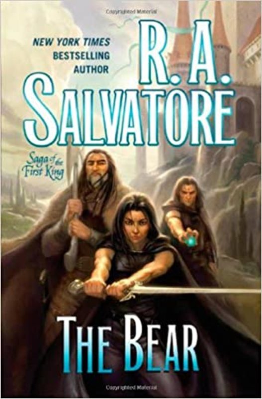 Book cover for "The Bear" by RA Salvatore