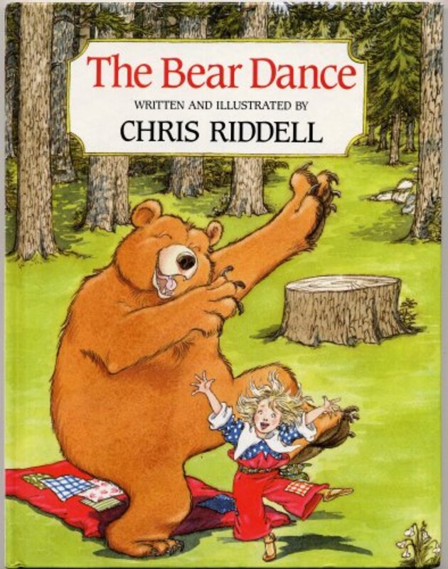 Book cover for "The Bear Dance" by Chris Riddell